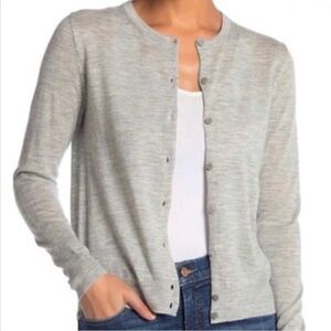 J Crew Perfect cashmere cardigan • size small